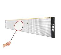 Portable Volleyball Net, système professionnel de hauteur réglable, Backyard Sports with Stable Frame, Sturdy Nylon Mesh Net, Multi Sport Nets with Outdoor Design, Game Nets Set for Beach & Park