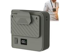 Portable Waist Fan,Rechargeable Cooling Tool,Wearable Belt Personal Fan - for Summer Hiking Fishing Travel Sports Concerts Gym Running Walking Exercise Work Office