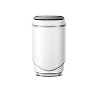Portable Washing Machine 4 Kg Laundry 400 W Compact Washer Built-in Rollers Space Saving Full-Automatic Washer Ideal Laundry for RV Dorm Apartment