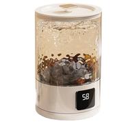 Portable Washing Machine, Compact Washer Appliance, 7.87x4.33x5.12 Inches Tiny Laundry Cleaner, 3 Wash Modes, Led Display Panel, White Unit, for Underwear Socks Pants Apartment Rv