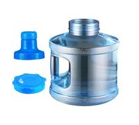 Portable Water Canteen - Easy Hydration On The Go, Detachable Connector Design Practical, Large Capacity + Wide Mouth Opening, Durable Material Certified, For Camping & Hiking Adventures