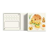 Portable Watercolor - 12 Grid Pocket Paint Set | Compact Cartoon Style Painting Kit for Travel Home Craft Makeup Car Desktop Studio Outside College School Pottery Mural Art Projects, 3.15x3.15inches