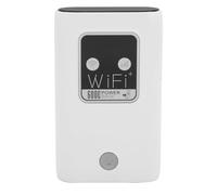 Portable WiFi Hotspot 4G LTE Router 300 Mbps avec Emplacement pour Carte SIM, Mobile Haute Vitesse pour Voiture, Smartphone, Télévision, ABS