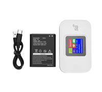 Portable WiFi Router 4G LTE Wireless High Speed Speed 300 Mbps Adposed LCD Alited Affichage Prend en Charge 10 appareils Secure WPA2 Encryption pour Les activités de Voyage