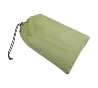 Portable Wind Shield 210D Fabric with 8 Ground Spikes(green（no pole）) | Privacy shield for beach or pour camp, 250x70cm size, stops wind interference, includes ground spikes