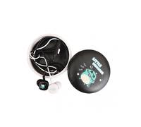 Portable Wired Earphone with Microphone And Cartoon Storage Case Universal In-ear Stereo Headphones New