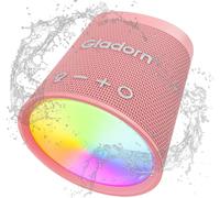 Portable Wireless Bluetooth Speaker, 20H Battery Life, Rgb Lights, Stereo Pairing, Powerful Bass, Ipx6 Waterproof, Bluetooth 5.3, Ideal For Home, Parties, Outdoors, Camping And Gift