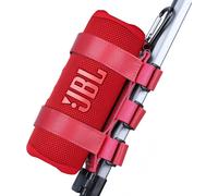 Portable Wireless Bluetooth Speaker Stand for 7-12 Inch Wireless Bluetooth Speaker for Golf Cart Rail Bike Boat Adjustable Strap Outdoor (Red)