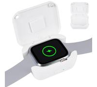 Portable Wireless Charger for Smartwatch, Portable Watch Wireless Charging Bank, Magnetic Wireless Travel Power, Fast Charging Compact Charger, 750mah for 9/8/7/6/Se/5/4/3/2(1Pc)