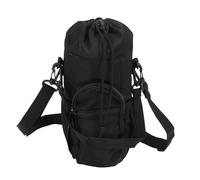 Portabotellas de Agua aislado, Bolsa térmica Type bandolera para botellas de 32 oz y 40 oz, Correa de hombro Ajustable avec ASA acolchada, soporte aislante para botellas Ideal para (Noir)