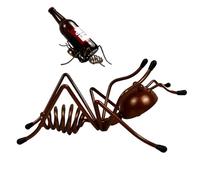 Portabottiglie Per Vini - Porta Bottiglia In Metallo Statue Di Formica, Supporto Per Vino Creativo | Portagna Decorativa Con Design Unico Per Casa, Bar Da Cucina, Display Soggiorno, Soluzione Moder