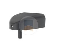 PORTAC Gond Equ'inox à visser avec cache en Aluminium BRUT