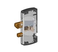 PORTAC Serrure en applique réversible à pêne levant à crochet avec ou sans butée anti-soulèvement - Butée antisoulèvement avec