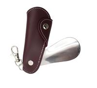 Portachiavi Con Calzascarpe Da Viaggio- 41 G Calzascarpe In Acciaio Inossidabile Con Anelli, Portachiavi Calzascarpee In Pelle Calzascarpee, Indossa Strumento Scarpe | Accessorii Scarpe Per Bambini Uo
