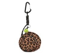 Portachiavi Portamonete - Mini Portafoglio Con Cerniera A Forma Di Cappello | Elegante Borsetta Portaoggetti per Chiavi, Monete, Auricolari | Ciondolo Originale per Zaino O Borsa