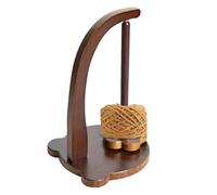 Portafilo Filatura Uncinetto - Supporto Legno Gomitoli Rotanti, Fusi Rotabili Antiscivolo, Porta Filato Magnetico Lana, Legno Creativo Base Stabile, Gomitoli Lana Supporto Lavoro Maglia | Per Maglia U