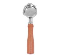 Portafilter Bottomless 51mm, Porte - filtre Acier Inoxydable 3 Oreilles, Accessoire Café Compatible Machines Commerciales - Amélioration Extraction, Facile à Nettoyer, Sécurisé e (Style 4)