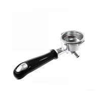 Portafilter de qualité commerciale 58 mm pour Breville Express pour bambino Plus Panier non pressurisé en acier inoxydable Poignée nue Café Usage domestique 22,5 cm au total