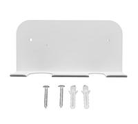 Portafilter Holder | Universal Wall Mount for 51/54 / 58mm Handles | Space Saving Coffee Machine Accessory with Adhesive & Screws | Aluminum Alloy Hanger (White)