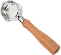 Portafiltre sans fond en acier inoxydable Portafiltre à main nu pour machine à café Breville Série 8 54mm E All Wood Siamese Rosewood