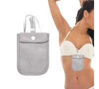 Portafoglio da Viaggio Reggiseno - Tasca Sotto Vestiti, Portafoglio Reggiseno con Cintura Regolabile, Custodia Sicurezza per Soldi Carte | Accessorio Viaggio Sicuro per Donne Viaggiatrici