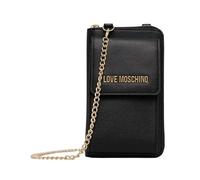 Portafoglio donna Love Moschino zip around porta telefono ecopelle nero A25MO21 JC5701PP1LLD0000 NERO