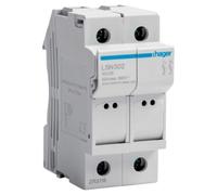 Portafus. seccionable L38 2P 32A 690V