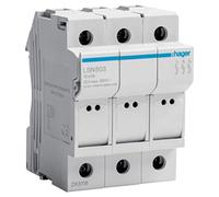 Portafus. seccionable L38 3P 32A 690V
