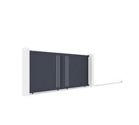 Portail aluminium coulissant Oregon 400x180cm