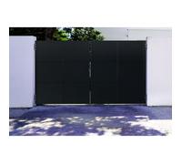 Portail Battant - Casanoov - NALI - 3,5m H.200cm - Noir Mat - Acier