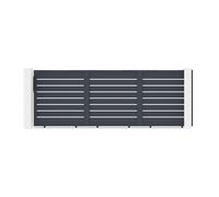 Portail coulissant - Casanoov - VOGEL - 4,5m H.165cm - Gris - Aluminium