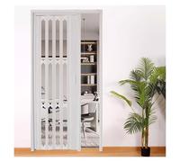 Portail coulissant magnétique pliable en PVC, facile à installer, cloison temporaire pour espaces intérieurs, séparateur de pièce en accordéon