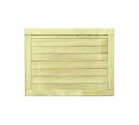 vidaXL Portail de Jardin 75x100 cm Arche Portillon Clôture Bois Pin Imprégné