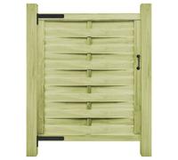 Portail de jardin Bois de pin imprégné FSC 100 x 125 cm