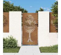 vidaXL Portail de jardin Conception de l'arbre 85x175 cm Acier Corten