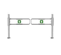 Portail de Sécurité Pivotant Universel en Métal portillon de sécurité pivotant à Ressort, Porte de sécurité à fermeture automatique, portillon pivotant pour piétons, pour Bibliothèq(Size:140cm/55in)