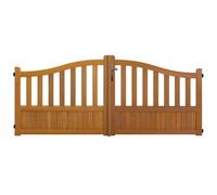 Portail En Bois Ajouree L3,50m x H1,10/1,30