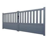 PORTAIL GENEVE GRIS 3m