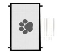 Portail pliable pour chien - Barrière rétractable pour chien pour intérieur, filet de clôture pliable, porte pour chien, offrant un logement sûr pour les animaux de compagnie pour jouer et se reposer