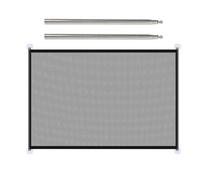 Portail pour chien - Clôture pliable pour escaliers - Filet de boîtier réglable pour petits chiens de poids moyen - Pour salon, chambre à coucher, escalier, salle de bain, cuisine, couloir, cour