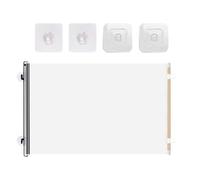 Portail rétractable, portails pour enfants portables et rétractables, barrière extensible et pliable divisé écran de verrouillage pour portes escaliers entrée garage