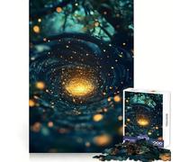 Portail surréaliste des Lucioles Puzzles Lucioles pour Adolescents 1000 pièces Jeu de réflexion Simple et Amusant Cadeau précieux 38x26cm