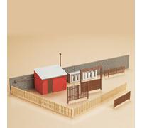 Portails avec accessoires de construction - Auhagen 12256 - HO 1/87, TT