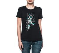 Portal 2 Art T-Shirt Femme Noir