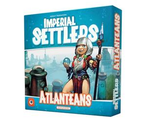 PORTAL GAMES | Imperial Settlers: Atlanteans | Strategy Card Game Expansion, Advanced Technology Faction, Asymmetric Civilization Gameplay | 1-5 Players | 45-90 Minutes