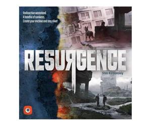 PORTAL GAMES | Resurgence | Post-Apocalyptic Strategy Board Game | Area Control, Worker Placement & Resource Management | 1-4 Players | 60-120 Minutes