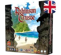 Portal Games , Robinson Crusoe: Adventures on The Cursed Island , Board Game , 1 to 4 Players , Ages 14+ , 60 to 120 Minute Playing Time