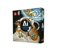 PORTAL GAMES Smart Flamingo | AI Space Puzzle | Cooperative Sci-FI Board Game | AI-Driven Communication Puzzle | 2-5 Players | 30 Minutes | Ages 8+