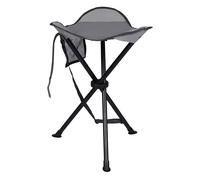 Portal Tabouret de camping pliable avec trépied portable - Petite chaise pour voyage - Siège léger pour randonnée, pêche, événements, festival - Charge maximale : 102 kg