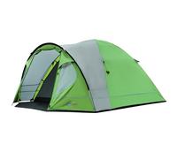 Portal Tente de Camping 3-4 Personnes avec Auvent, Tapis de Sol Cousu, Tente Familiale étanche 4000 mm avec Chambre, Tente Dôme Légère pour Jardin Extérieur